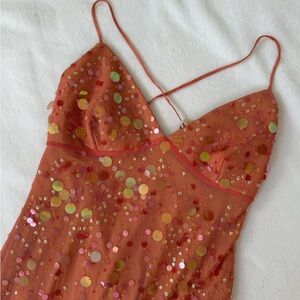 BCBG Sequined Dress